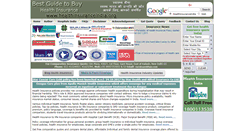 Desktop Screenshot of healthinsuranceindia.org